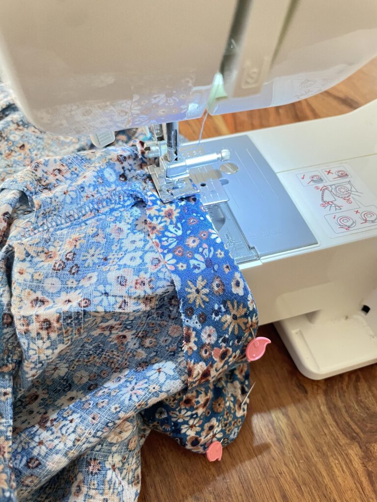 sew a 1/4" seam allowance