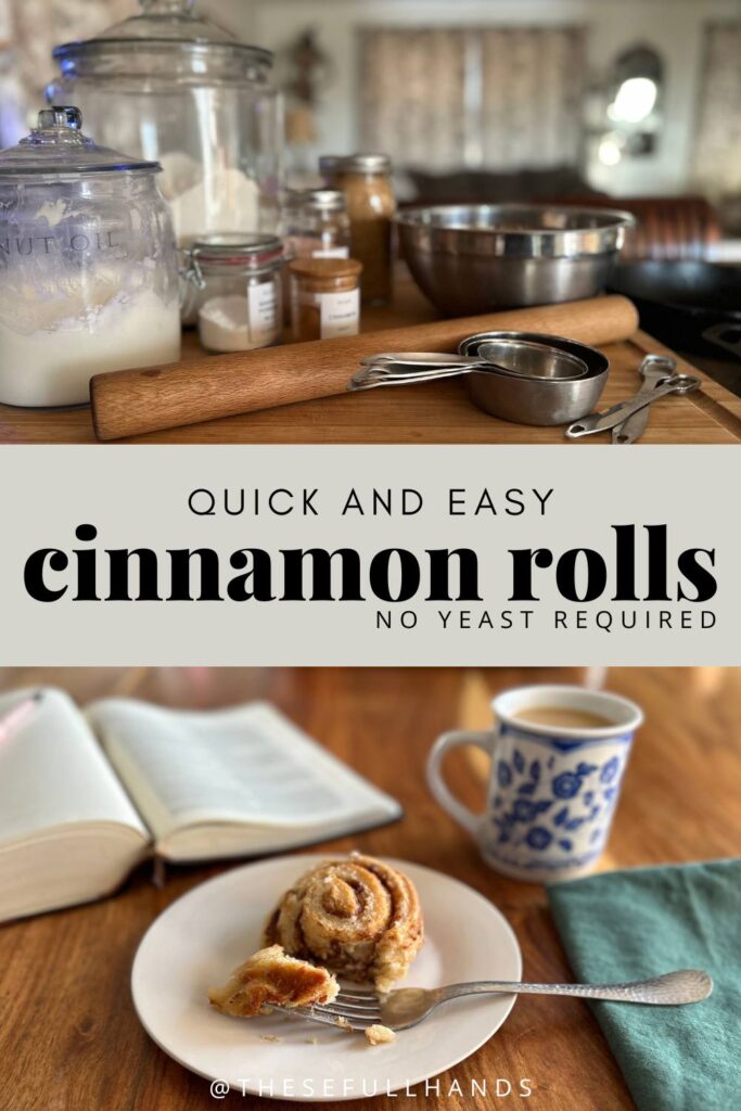 quick and easy cinnamon rolls no yeast required #recipe #cinnamonroll #fromscratch #simplerecipe #breakfast 