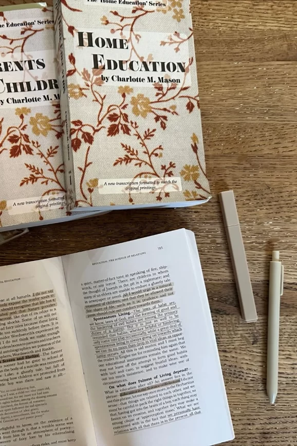 Charlotte Mason Home Education Series books